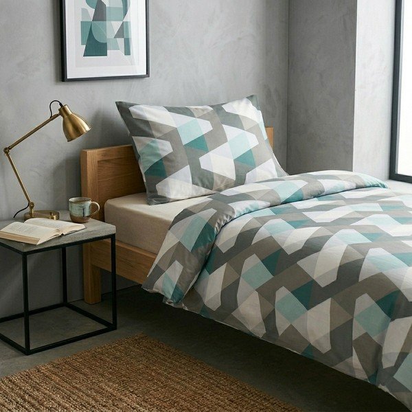 Bawełniana pościel jednoosobowa 140x200 cm Leopold – Cotton House-image-1