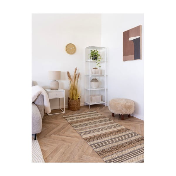 Tekstylne koszyki zestaw 2 szt. 38x25,5x18 cm Arese – House Nordic-image-1