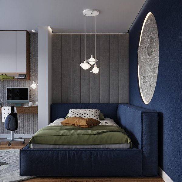 Biała lampa dziecięca ze szklanym kloszem Mab – Sollux-image-1