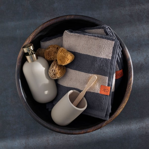 Kremowa ceramiczna szczotka do WC Lotus – Mette Ditmer Denmark-image-2