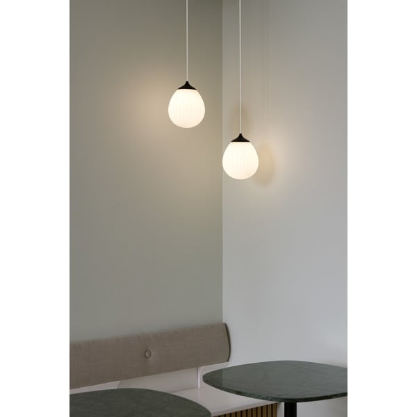 Czarno-biały abażur ø 21 cm Around the World Mini – UMAGE-image-1