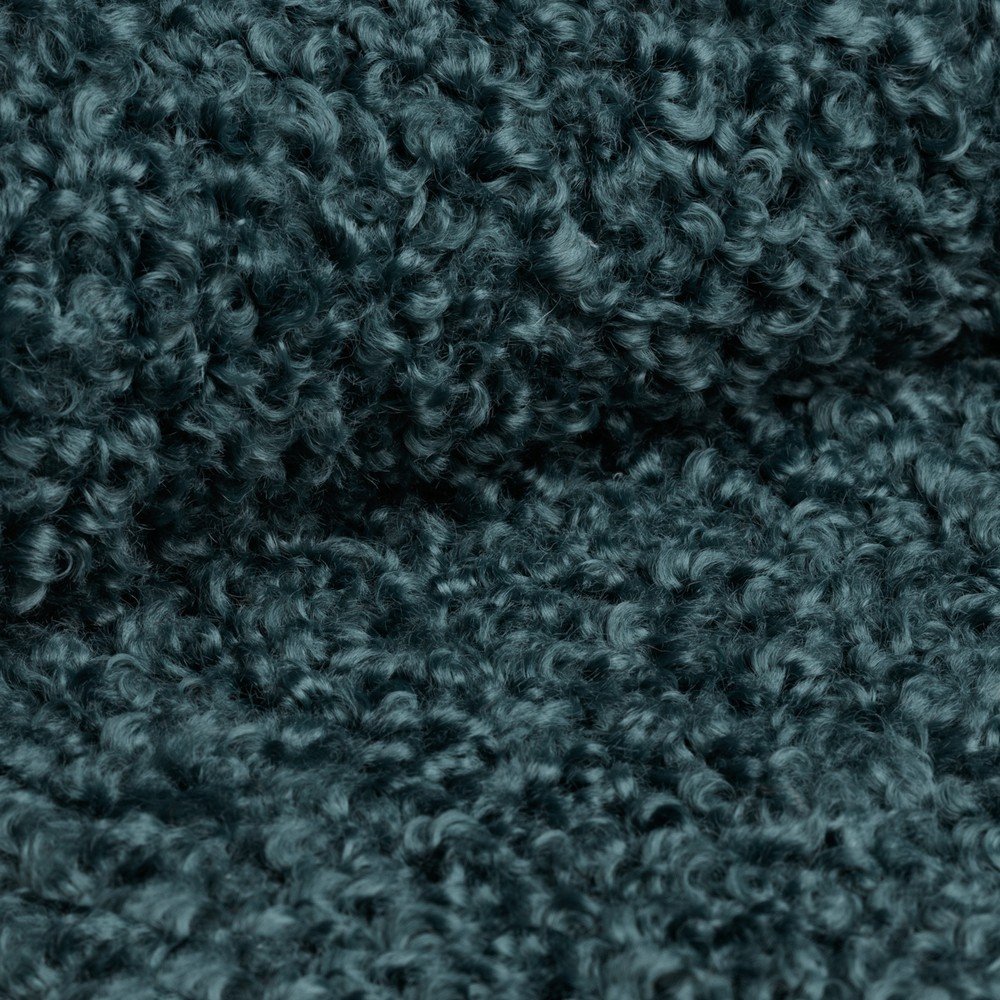 Morski podnóżek z materiału bouclé Bellis – Micadoni (zdjęcie 4)