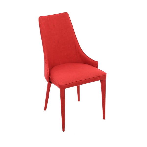 Czerwone krzesło do jadalni InArt Red Universe