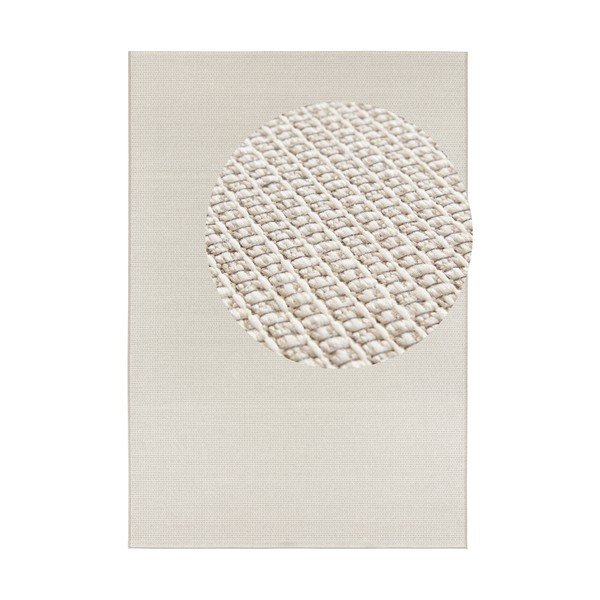 Kremowobeżowy dywan odpowiedni na zewnątrz Elle Decoration Secret Millau, 160x230 cm