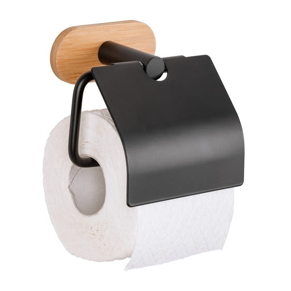 Samoprzylepny uchwyt na papier toaletowy ze stali nierdzewnej Orea – Wenko
