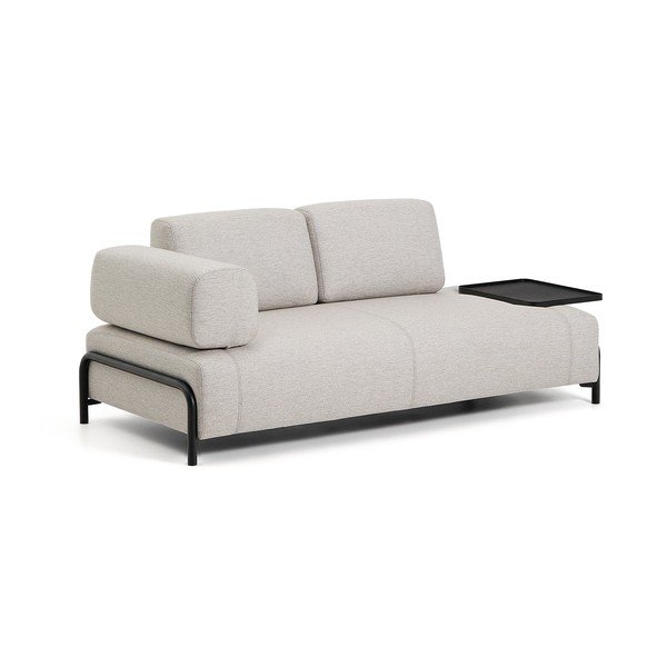 Szarobeżowa sofa modułowa 220 cm Compo – Kave Home-image-2