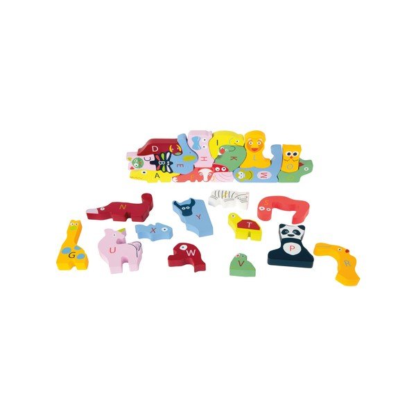 Dziecięce puzzle drewniane Legler ABC-image-2