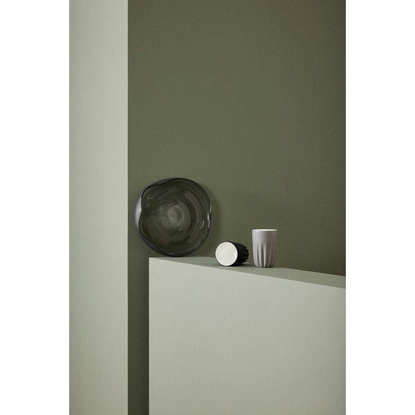 Szare szklane misy zestaw 2 szt. ø 30 cm Bow – Hübsch-image-1