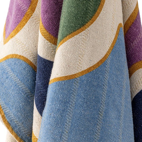 Koc z mieszanki bawełny 130x160 cm Salacia – Bloomingville-image-3