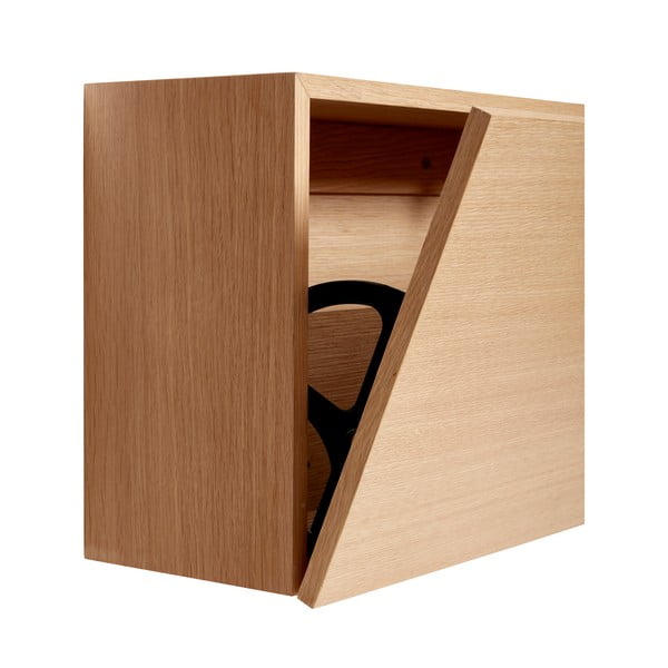 Wisząca szafka na buty z drewna dębowego z uchylnymi drzwiczkami Collect – Hübsch-image-4