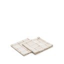 Tekstylne serwetki zestaw 2 szt. 45x45 cm Ersen – Kave Home