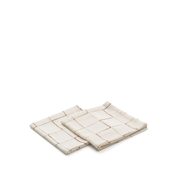 Tekstylne serwetki zestaw 2 szt. 45x45 cm Ersen – Kave Home