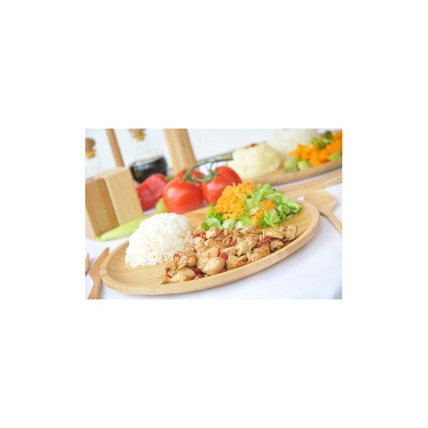 Taca z bambusu Bambum Penne, ⌀ 28 cm-image-1