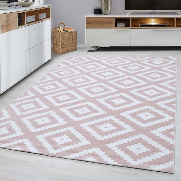 Jasnoróżowy dywan 160x230 cm Plus – Ayyildiz Carpets-image-1