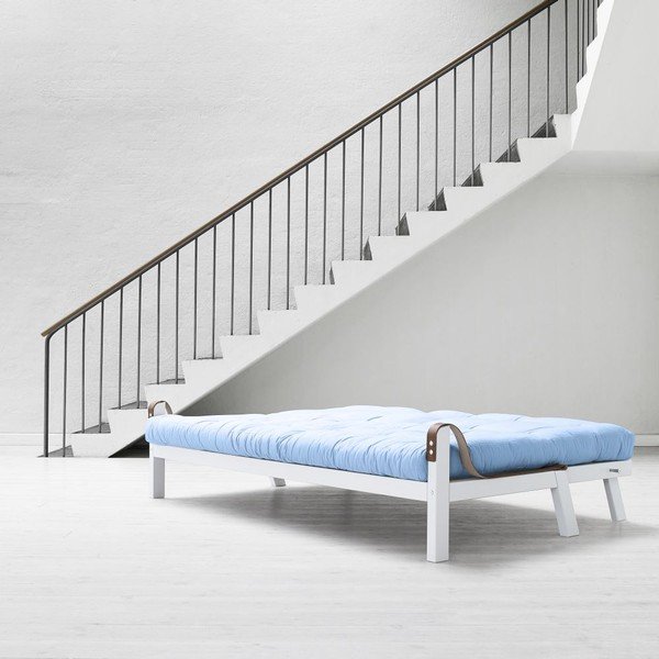 Sofa rozkładana Karup Poetry White/Celeste/Gris-image-1