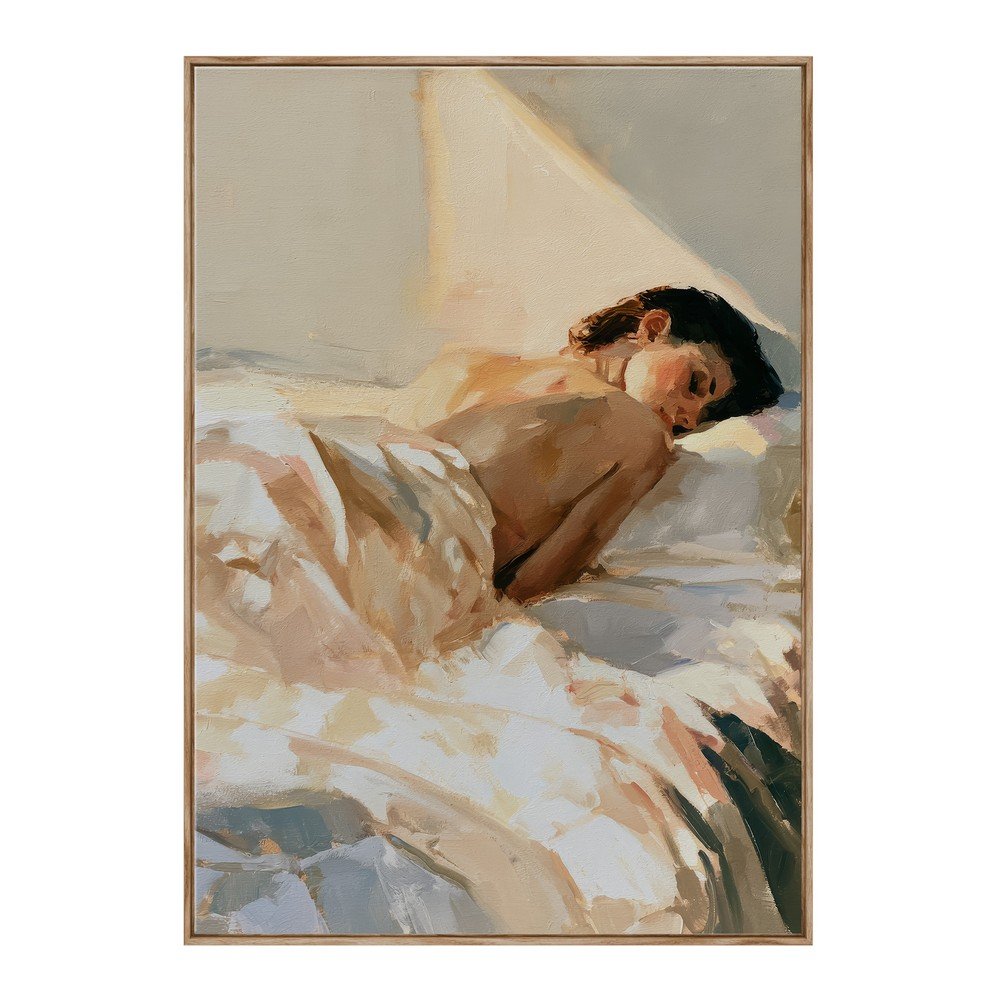 Obraz drukowany z ramą w zestawie/na płótnie 70x100 cm Dreamy Rays – Styler