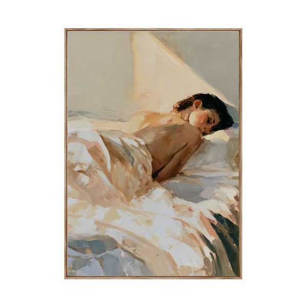 Obraz drukowany z ramą w zestawie/na płótnie 70x100 cm Dreamy Rays – Styler