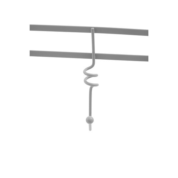 Szary metalowy wieszak na drzwi 46 cm Jaxen – Premier Housewares-image-3
