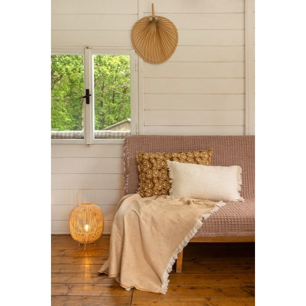 Rattanowa lampa stołowa Casa Selección-image-1