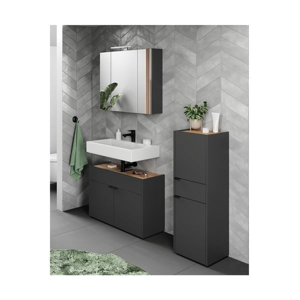 Antracytowy zestaw łazienkowy Forano – Germania-image-2