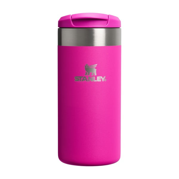 Różowy kubek termiczny ze stali nierdzewnej 350 ml AeroLight™ Transit Mug Violet Blossom – Stanley