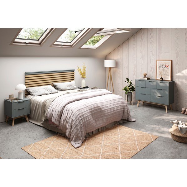 Szarozielona szafka nocna Pisco – Marckeric-image-1