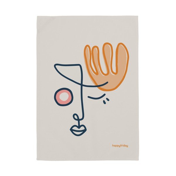 Bawełniane ścierki zestaw 2 szt. 50x70 cm Anatomy – Aware-image-3
