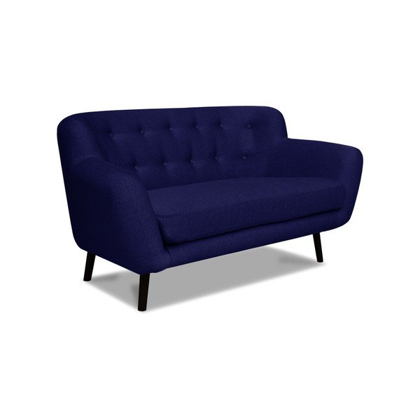 Niebieska sofa Cosmopolitan design Hampstead, 162 cm-image-2