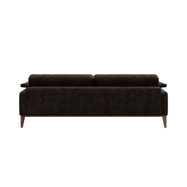 Ciemnobrązowa sofa trzyosobowa MESONICA Musso-image-3