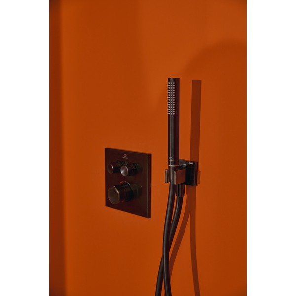 Antracytowa metalowa słuchawka prysznicowa IdealRain – Ideal Standard-image-3