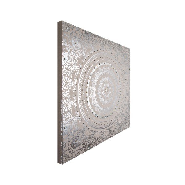 Obraz ze zdobieniami Graham & Brown Cocoon, 80x80 cm-image-2