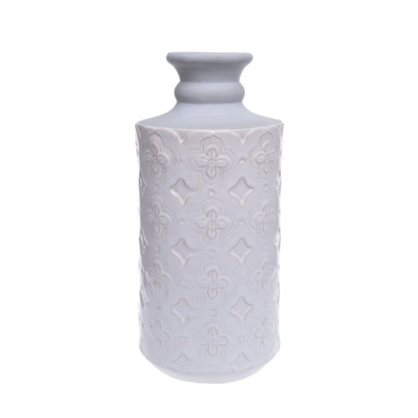 Biały wazon ceramiczny Ewax Petals, wys. 30 cm