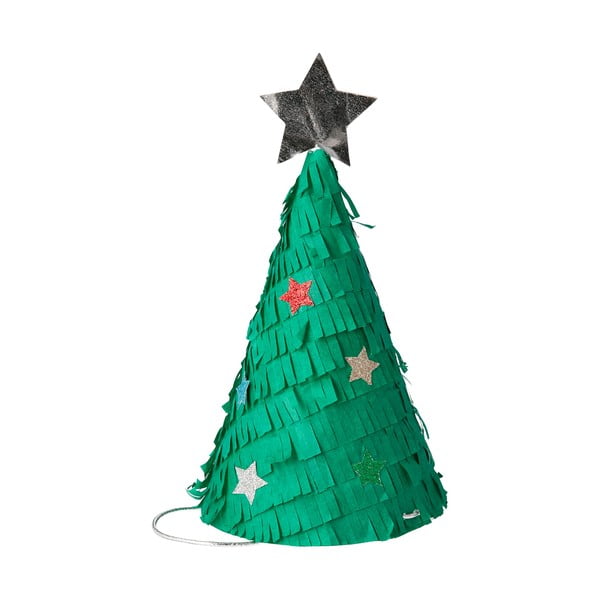 Czapeczki imprezowe zestaw 6 szt. Christmas Tree – Meri Meri