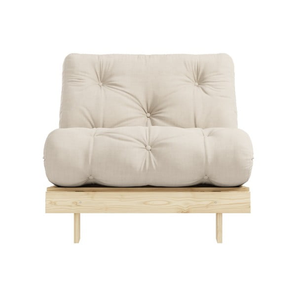 Fotel rozkładany Karup Design Roots Raw/Beige-image-3