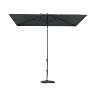 Szary parasol ogrodowy 200x300 cm Mikros − Madison