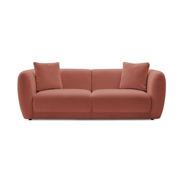 Czerwona sofa 230 cm Bourbon – Bobochic Paris