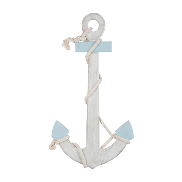 Dekoracja Anchor Blue, 70x37x5 cm