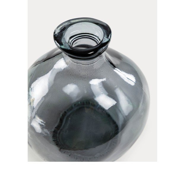 Szary wazon (wysokość 18 cm) Brenna – Kave Home-image-2