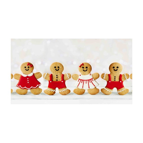Bieżnik kuchenny Crido Consulting Happy Gingerbreads, dł. 100 cm