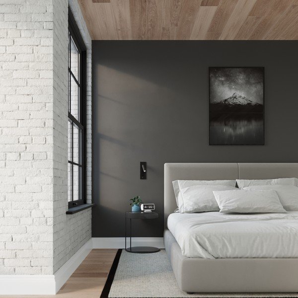 Czarny metalowy kinkiet Chimery – Sollux-image-4