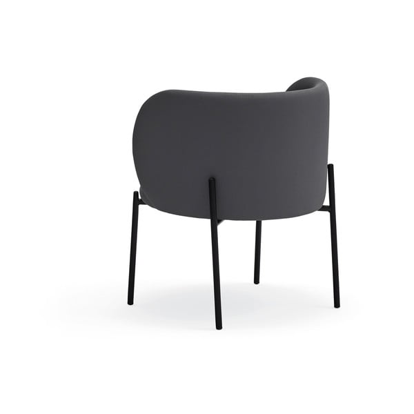 Ciemnoszary fotel Teulat Mogi-image-4