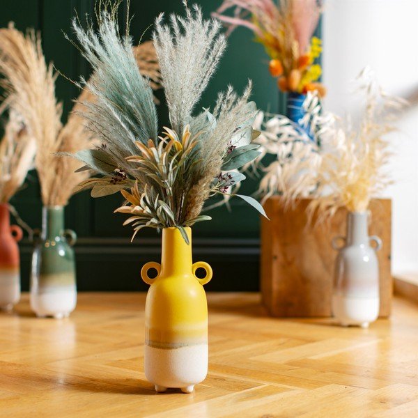 Żółty wazon Sass & Belle Bohemian Home Mojave, wys. 23 cm-image-1