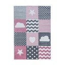 Różowo-szary dywan dziecięcy 160x230 cm Kids – Ayyildiz Carpets