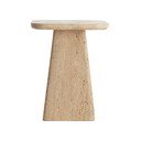 Stolik z kamiennym blatem 40x40 cm Kepami – Light & Living