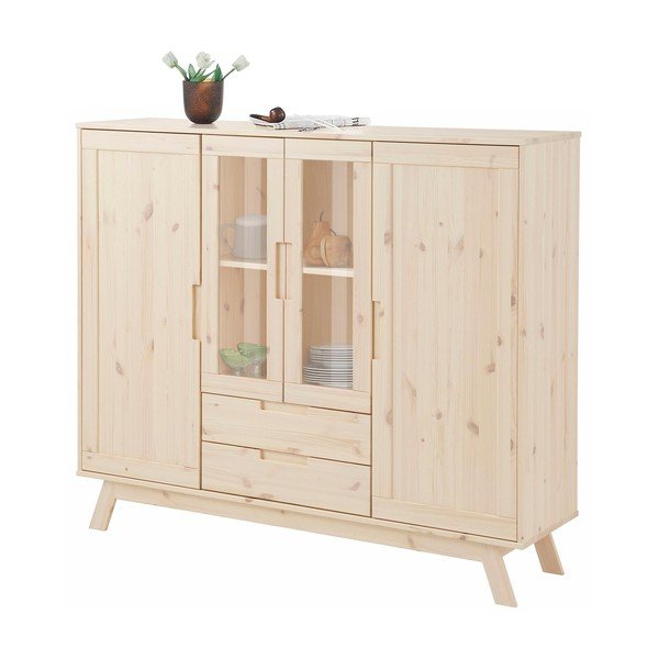 Lakierowana szafka drewniana Støraa Olive-image-3