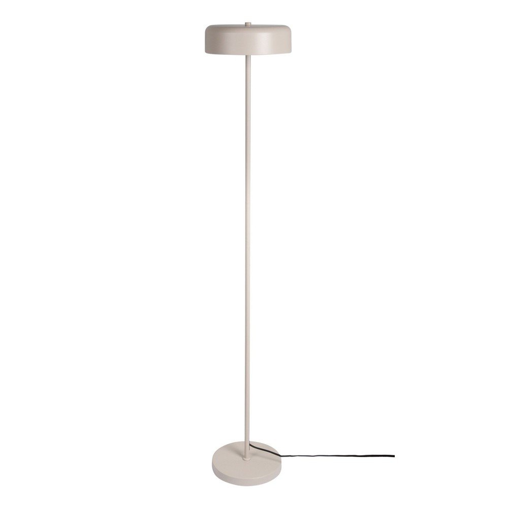 Beżowa lampa stojąca z metalowym kloszem (wysokość 140 cm) Riqueza Palo – Leitmotiv