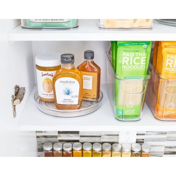 Obrotowy plastikowy organizer na przyprawy ø 23 cm Linus – iDesign-image-1