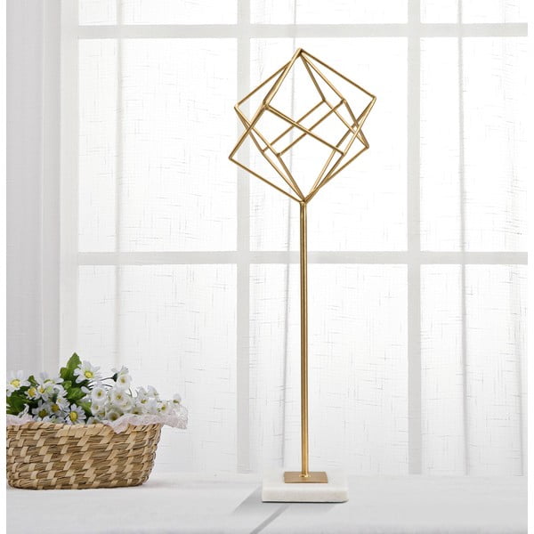 Figurka w kolorze złota Mauro Ferretti Cube-image-1