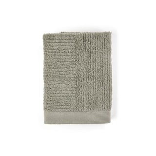 Zielonoszary bawełniany ręcznik 70x50 cm Classic − Zone