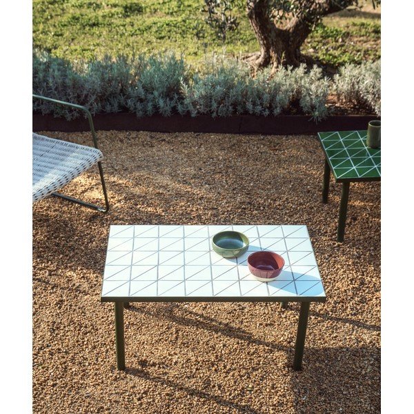 Stolik ogrodowy z ceramicznym blatem 51x81 cm Maurina – Kave Home-image-1